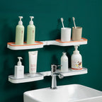 No-Drill Corner Shelf for Bathroom