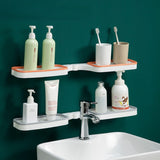 Étagère d'Angle sans Perforation pour Salle de Bain