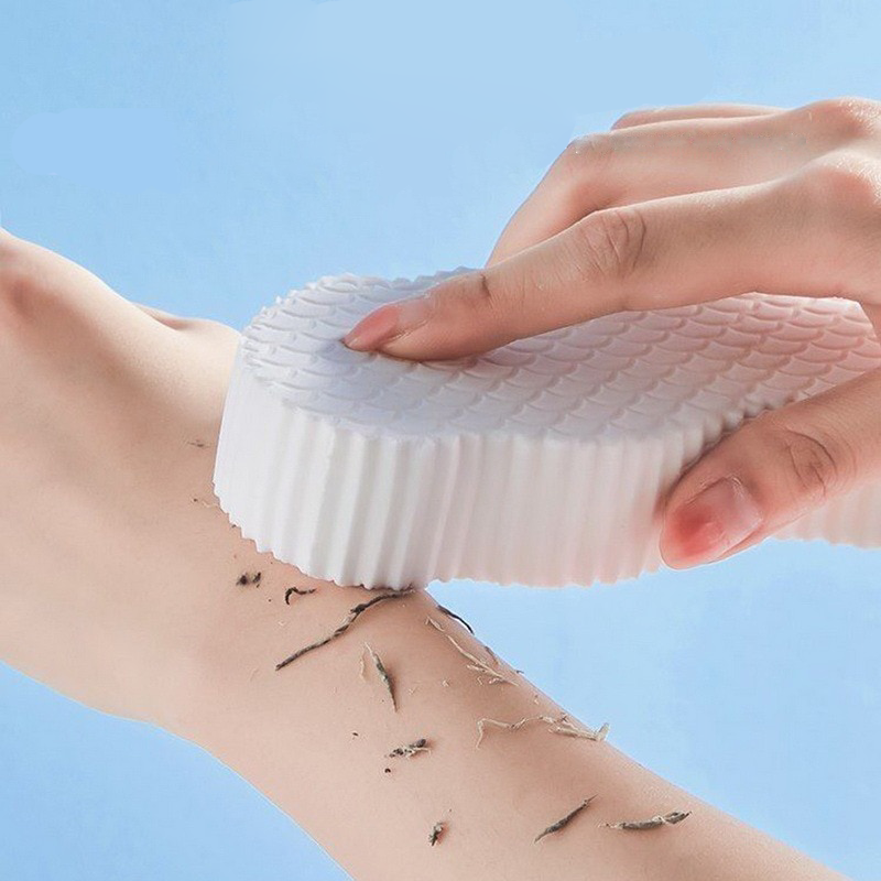 3x Eponge De Bain Exfoliante Super Douce