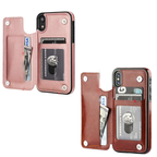 Etui portefeuille en cuir pour téléphone
