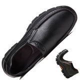 Marco - Moccassins souples et confortables en cuir véritable