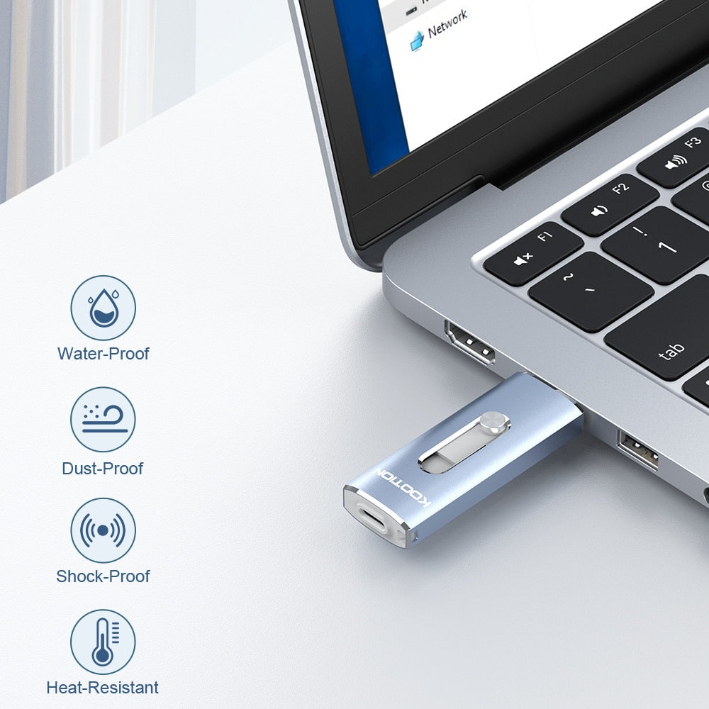 USB 3.0 Flash Drive - New Generation (Apple, Android, PC, Tablet...)