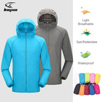 Unisex lightweight and ultra-breathable waterproof jacket