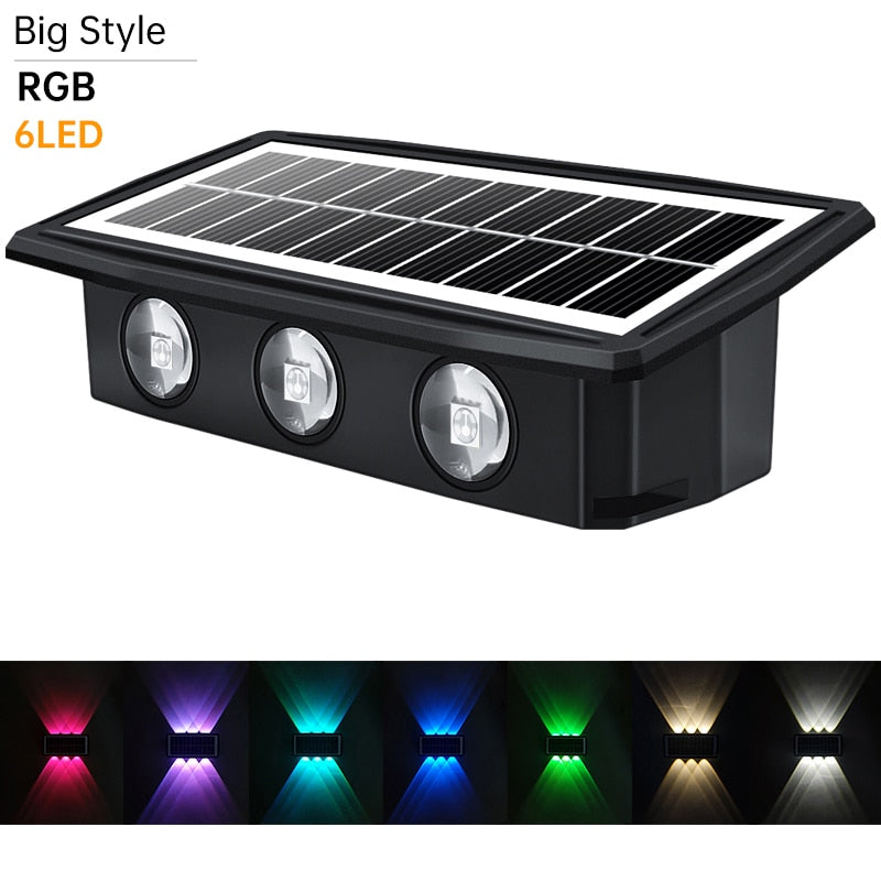Lampe Solaire - Eclairage Multicolore