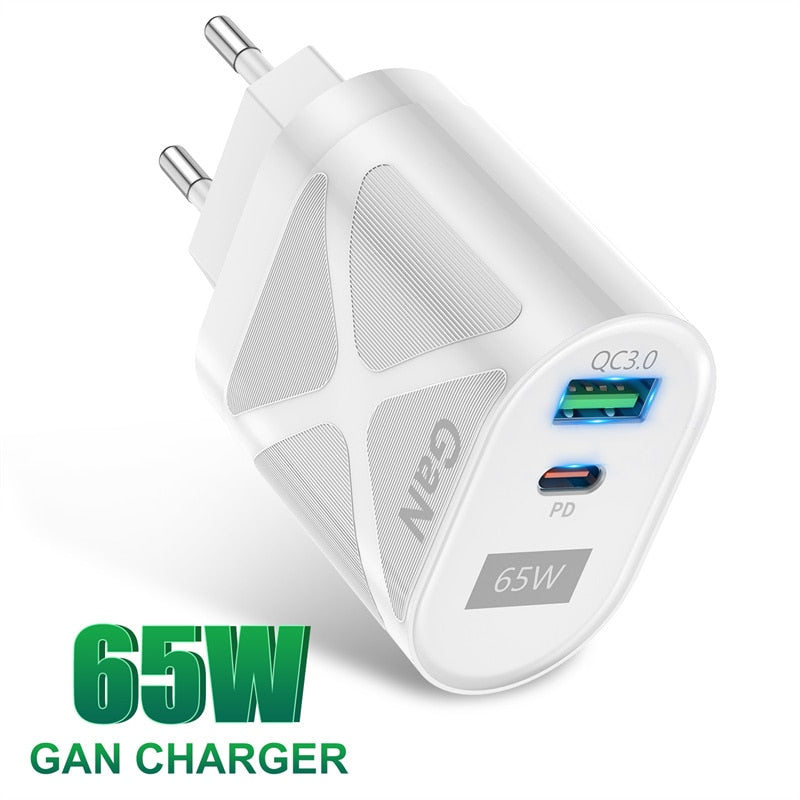 Chargeur rapide 65W