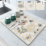 Tapis absorbant antidérapant séchage rapide