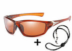 Lunettes de soleil de sport avec verres polarisants anti-reflets