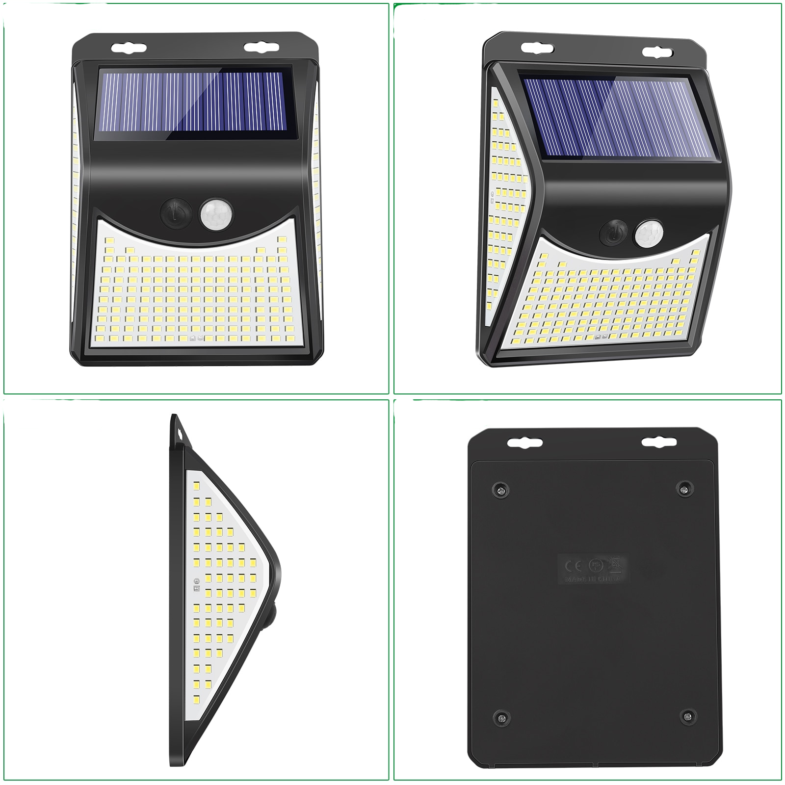 Appliques solaires avec détecteur de mouvement