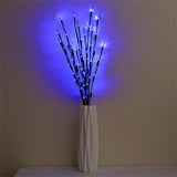 20x Branches de saule artificielles à LED