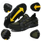 Lightweight and breathable hiking shoes