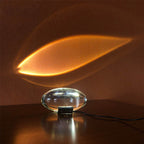 Lampe cristal en forme d'oeil