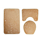 Ensemble de 3 tapis de salle de bain moelleux et absorbant