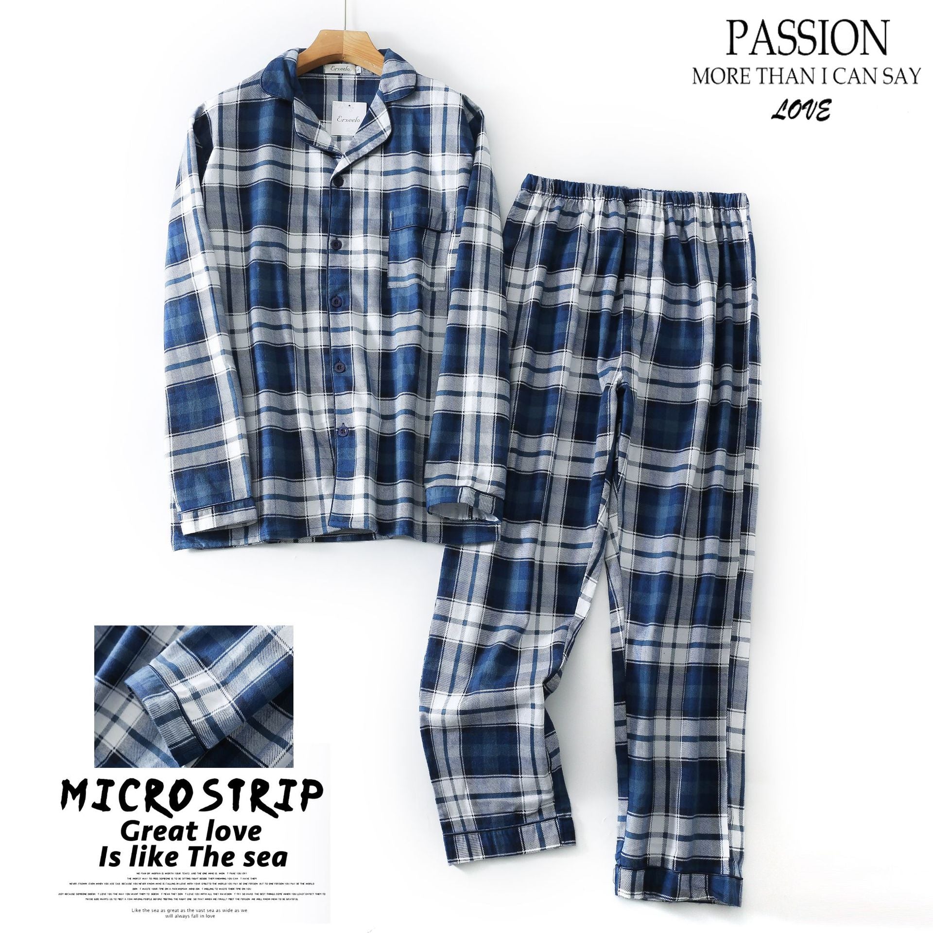 Pyjama doux homme