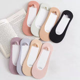 3 x Chaussettes anti-dérapantes en soie glacée