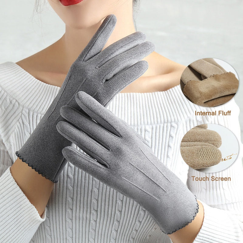 Gants polaires tactiles - Chauds et imperméables