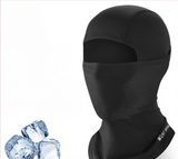 Cagoule respirante en soie glacée