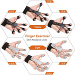 Gant exercice renforçateur de doigts