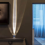 Lampe cristal en forme d'oeil
