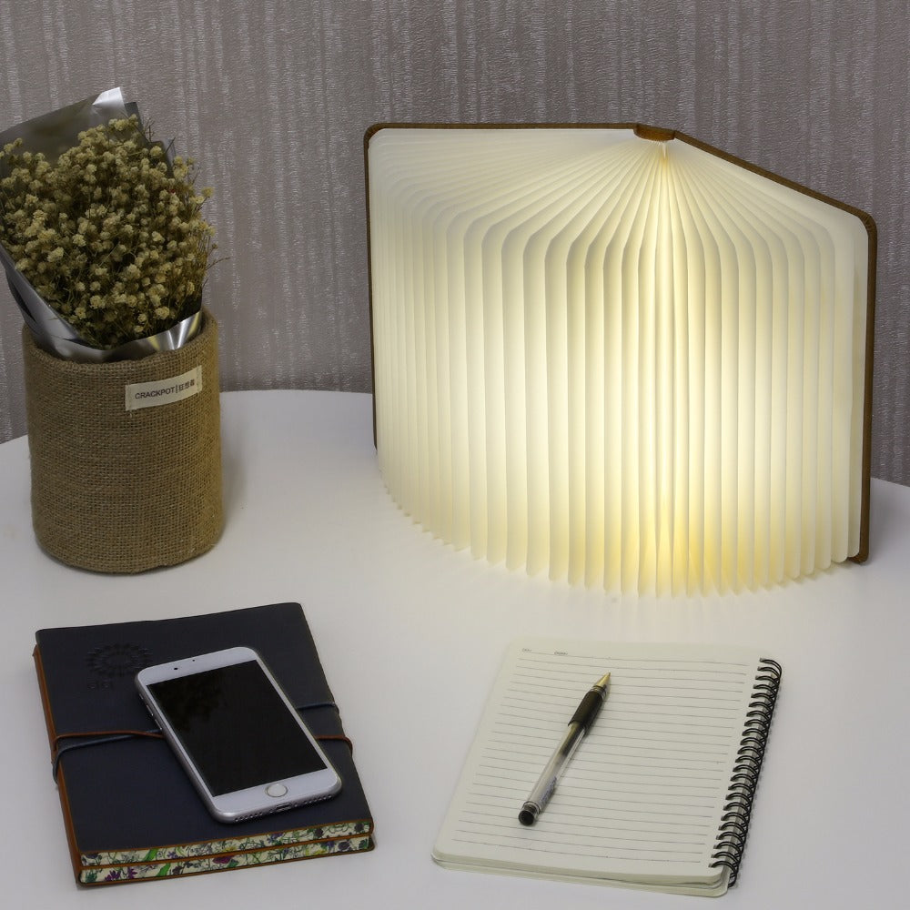 Lampe Led pliante en forme de livre