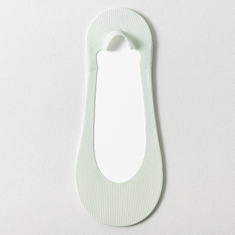 3 x Chaussettes anti-dérapantes en soie glacée