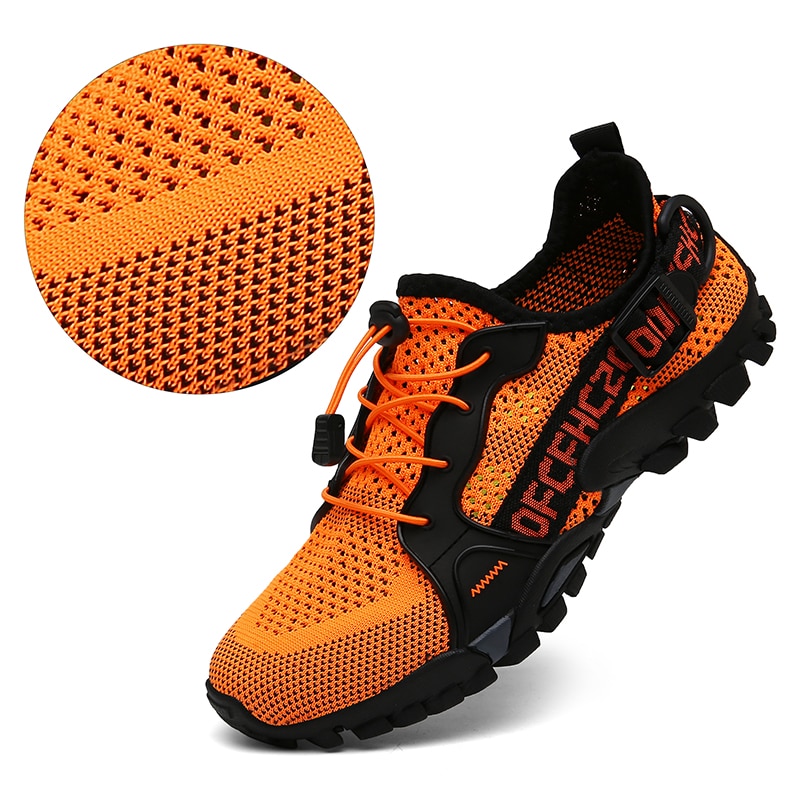 Lightweight and breathable hiking shoes