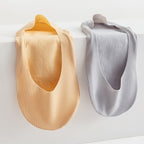 3 x Chaussettes anti-dérapantes en soie glacée