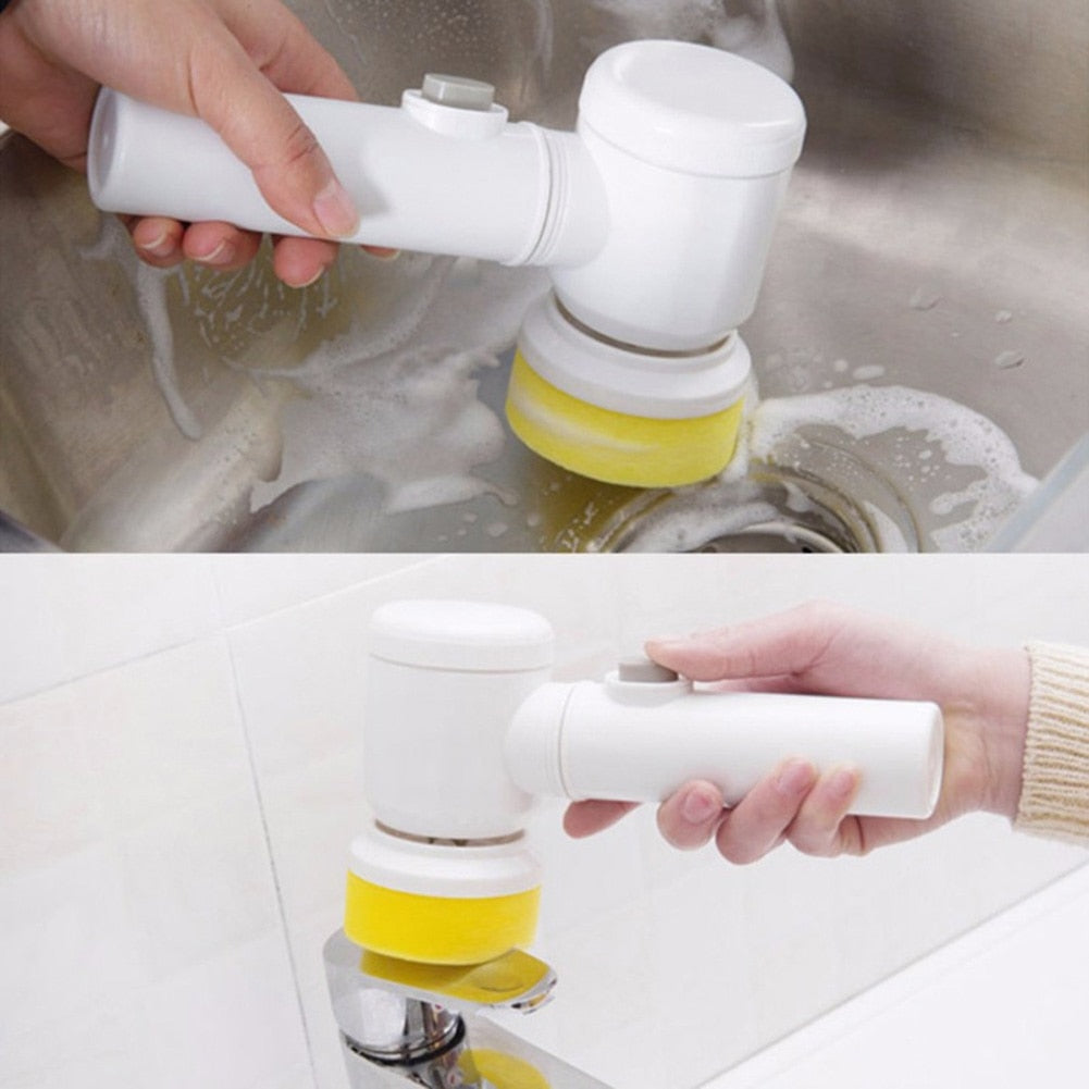 Brosse-de-nettoyage-électrique-5-en-1