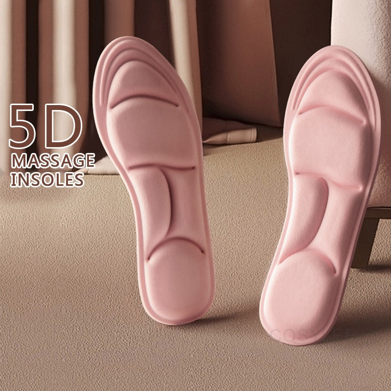 Semelles 5D - Mousses à mémoire de forme