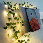 Guirlande de lierre lumineuse