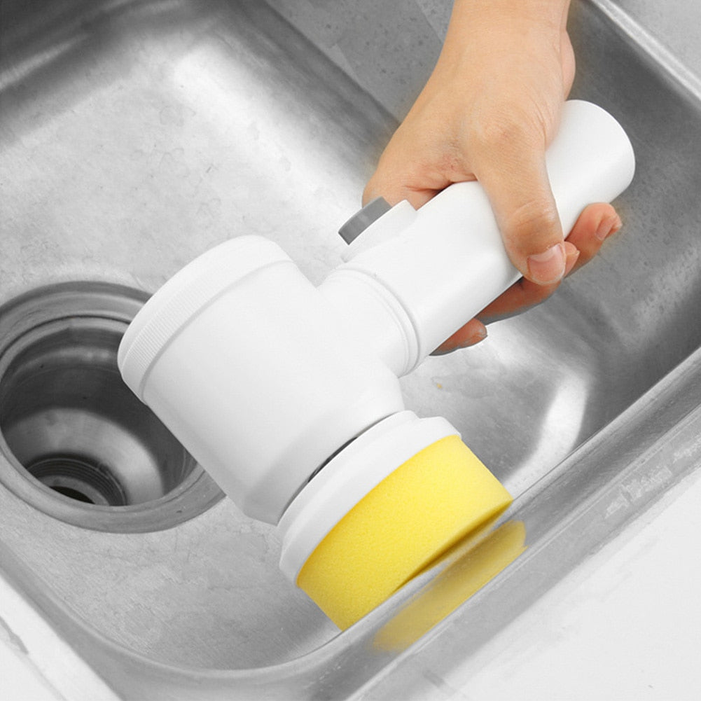 Brosse-de-nettoyage-électrique-5-en-1