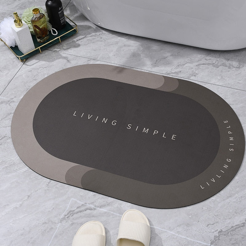 Tapis de bain ultra absorbant