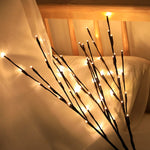 20x Branches de saule artificielles à LED