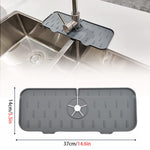 Tapis de robinet en silicone + Un distributeur de savon offert