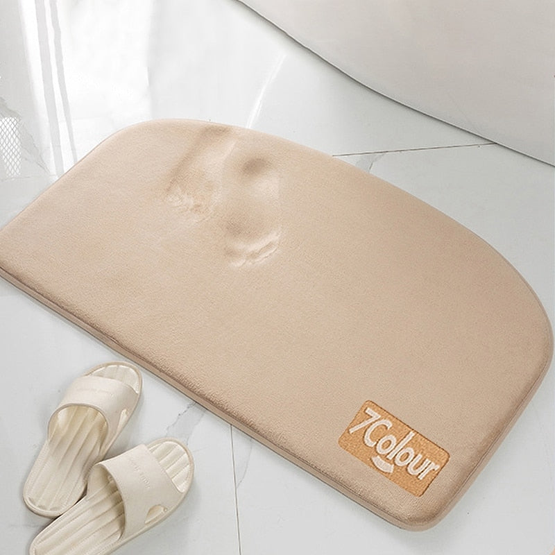 Tapis de bain mémoire de forme - Épais et confortable