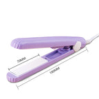 Ceramic mini hair straightener
