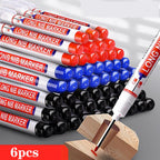 6pcs Long Head Marker Pens Set