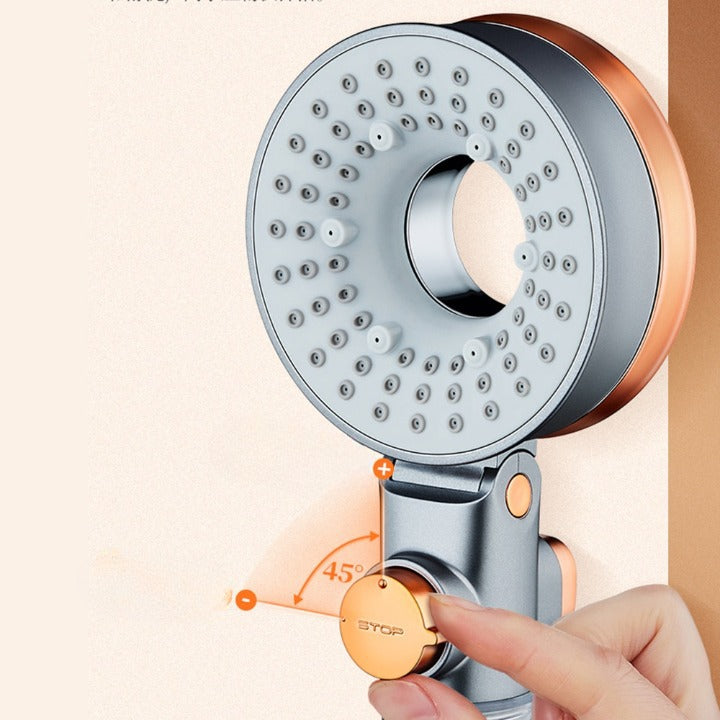 Pommeau de douche TURBO double face - Filtrant et haute pression