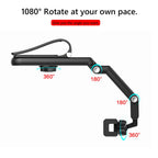 Support téléphone rotatif - Clips pare-soleil