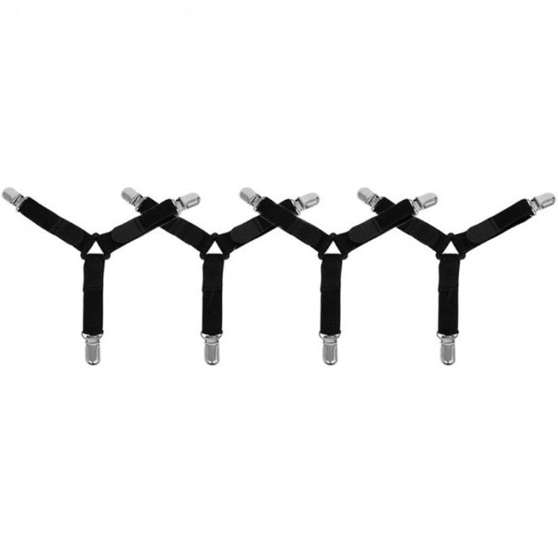 4-Pack Under-Sheet Non-Slip Fasteners