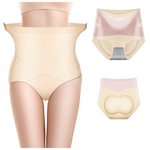 Lot de 2 culottes gainantes sans coutures en soie glacée