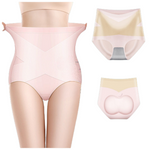Lot de 2 culottes gainantes sans coutures en soie glacée