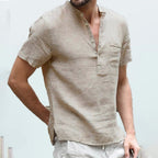 LEO - Chemise en lin respirant pour homme