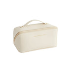 Trousse de voyage en cuir grande capacité