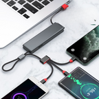 Câble USB 3 en 1 pour recharge rapide
