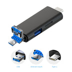 2 x Lecteur multi cartes USB 5 en 1