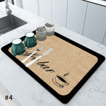 Tapis absorbant antidérapant séchage rapide