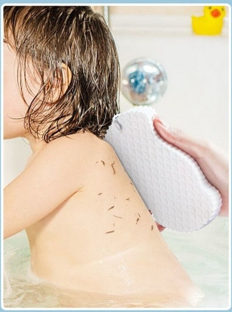 3x Eponge De Bain Exfoliante Super Douce