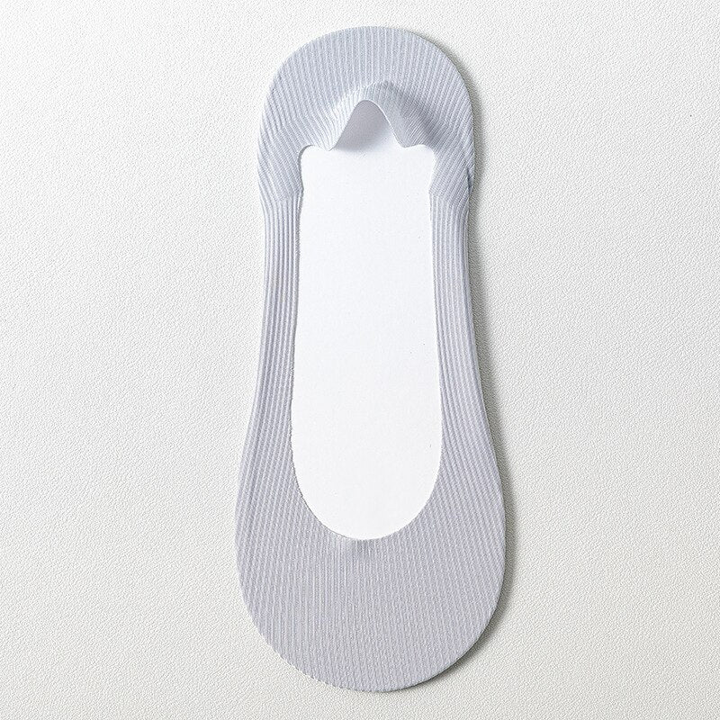 3 x Chaussettes anti-dérapantes en soie glacée