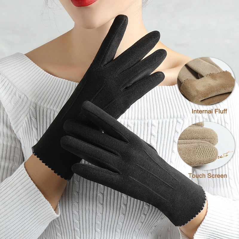 Gants polaires tactiles - Chauds et imperméables