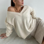 Pull en cachemire doux pour femmes